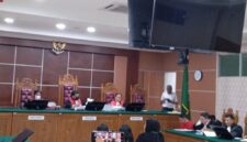 Sidang kasus pembunuhan LC di Batam pada Senin (18/5/2026). Foto:Rega/matapedia