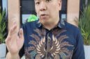 Kuasa hukum terdakwa, Andreas dari WSP Law Firm saat diwawancara wartawan di PN Batam. Foto:Ist