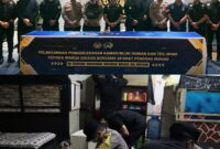 Lapas Batam dan Rutan Batam gelar razia pada Senin (25/5/2026). Foto:Istimewa