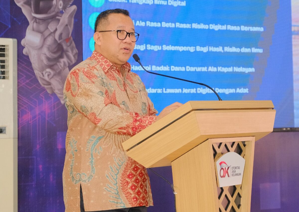 Kepala Eksekutif Pengawas Inovasi Teknologi Sektor Keuangan, Aset Keuangan Digital, dan Aset Kripto OJK, Adi Budiarso. Foto:OJK Kepri