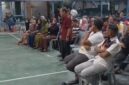 Salah satu warga Puskopkar Darma yang terdampak penundaan pembayaran WTO saat bertemu pihak kelurahan, Sabtu (2/5/2026). Foto:Ist