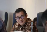 Direktur PLN Batam saat mengikuti rapat dengan  Dony Oskaria beberapa hari lalu. Foto: Istimewa