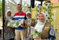 Pertamina dorong masyarakat ubah sampah Melalui Program KIMARA (Kampung Inovasi Sampah Permata Bandara). Foto:Istimewa