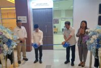 Menteri Pelindungan Pekerja Migran Indonesia (P2MI), Mukhtarudin, meresmikan Migrant Center di Batam Tourism Polytechnic (BTP) di Tiban, Kecamatan Sekupang, Batam, Senin (8/6/2026). Foto:Rega/matapedia
