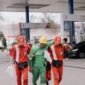 Pertamina Gelar Simulasi Simulasi Penanggulangan Keadaan Darurat (PKD) di SPBU CODO 13.233.404, Kabupaten Aceh Besar, pada 8-10 Juni 2026. Foto:Istimewa