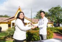 BP Batam resmi menyerahkan pembinaan Direktorat Pengamanan (Ditpam) Aset dan Kawasan dari Anggota/Deputi Bidang Infrastruktur kepada Anggota/Deputi Bidang Pelayanan Umum. Serah terima tersebut ditandai melalui apel di Mako Ditpam BP Batam, Senin (15/6/2026). Foto:Istimewa