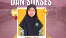 Siswi MTsN 1 Batam Sharifah Nur Nafisya. Foto:Dok. MTsN