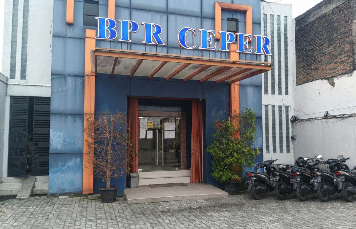 Ilustrasi - Gedung PT Bank Perekonomian Rakyat (BPR) Ceper Permata Artha di Kabupaten Klaten, Jawa Tengah. Foto:OJK Kepri