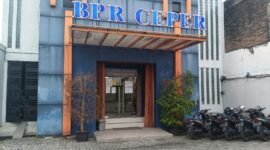 Ilustrasi - Gedung PT Bank Perekonomian Rakyat (BPR) Ceper Permata Artha di Kabupaten Klaten, Jawa Tengah. Foto:OJK Kepri