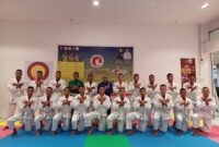 Sebanyak 20 prajurit Yonif TP 849/Beladau Sakti, Lingga, mengikuti pelatihan beladiri jujitsu di Batam. Foto:Habibi/matapedia