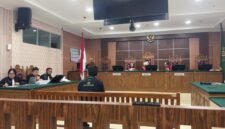 Sidang dugaan perusakan Hutan Lindung Mangrove Tanjung Gundap kembali bergulir di Pengadilan Negeri Batam, Kamis (11/6/2026). Foto:matapedia