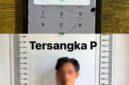 Terduga pelaku saat bersama barang bukti saat diamankan polisi. Foto:Humas Polresta Barelang