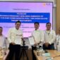 Direktur PT Pelayanan Energi Batam, Samsul Bahri saat tanda tangan kerja sama, Senin (15/6/2026). Foto:Istimewa