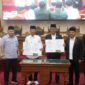 Wali Kota Batam Amsakar Achmad dan Waki Ketua I DPRD Kota Batam Aweng Kurniawan. Foto:Istimewa