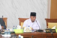 Pembahasan berlangsung dalam rapat bersama Tim Pemerintah Kota Batam, Rabu (24/6/2026), yang dipimpin Ketua Pansus DPRD Batam Muhammad Rudi dan dihadiri anggota pansus. Foto:Dok. DPRD Batam