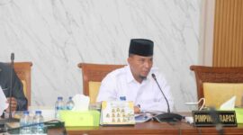 Pembahasan berlangsung dalam rapat bersama Tim Pemerintah Kota Batam, Rabu (24/6/2026), yang dipimpin Ketua Pansus DPRD Batam Muhammad Rudi dan dihadiri anggota pansus. Foto:Dok. DPRD Batam