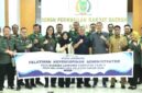 Sekretaris DPRD Kota Batam, Dr. Ridwan Afandi, SSTP., M.Eng., saat menerima kunjungan peserta Studi Lapangan Pelatihan Kepemimpinan Administrator (Stula PKA) Angkatan I dan II Provinsi Sumatera Selatan Tahun 2026 di Kantor DPRD Kota Batam, Senin (29/6/2026). Foto:DPRD Batam. 