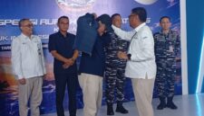 Ekspedisi menggunakan KRI Beladau 643 dengan rute Batam, Tarempa, Midai, Subi Besar, Tambelan, dan Singkep sebelum kembali ke Batam. Pelepasan rombongan berlangsung di Pelabuhan Bintang 99 Persada, Batu Ampar, Kamis (2/7/2026). Foto:Rega /matapedia