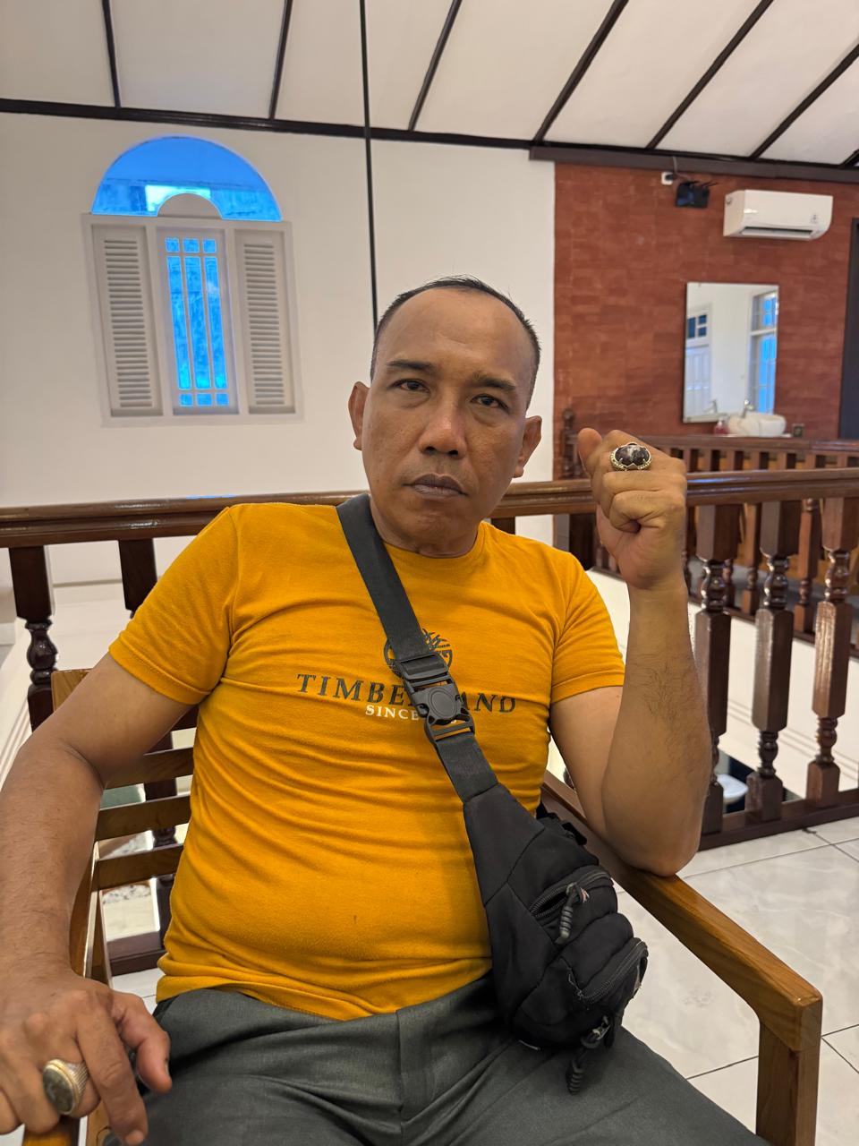 Tokoh masyarakat RT 04, Beti Tribani saat ditemui di sputaran Jambi selatan, Sabtu (4/7/2026). Matapedia6.com/Ali