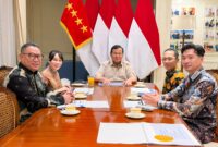 Presiden RI Prabowo Subianto menerima jajaran pimpinan BP Batam di kediaman pribadinya di Jalan Kertanegara, Jakarta, Minggu (5/7/2026). Foto:Humas BP Batam