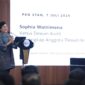 Ketua Dewan Audit OJK, Sophia Wattimena, saat memberikan kuliah umum bertema 