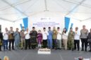 Peletakan batu pertama pembangunan Bundaran Raja Ali Marhum, Jumat (10/7/2026). Foto:Humas BP Batam