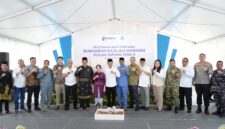 Peletakan batu pertama pembangunan Bundaran Raja Ali Marhum, Jumat (10/7/2026). Foto:Humas BP Batam