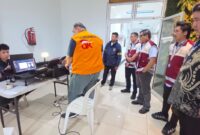 Tersangka saat dilimpahkan ke Kejari Jaksel beberapa hari lalu. Foto:OJK Kepri