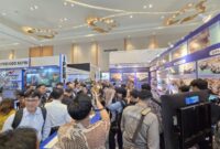 Pengunjung Indonesia Marine & Offshore Expo (IMOX) 2025. Tahun ini Kota Batam kembali dapat kepercayaan jadi tuan rumah IMOX 2026.
