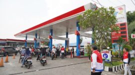 Percepatan distribusi tersebut berhasil mengurai antrean di sejumlah SPBU sekaligus menjaga ketersediaan BBM bagi masyarakat. Foto:Istimewa