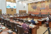 Amsakar dalam Rapat Dengar Pendapat (RDP) bersama Komisi VI DPR RI di Jakarta, Kamis (16/7/2026). Foto:Humas BP Batam