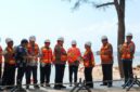 Menteri Koordinator Bidang Perekonomian Airlangga Hartarto, Menteri Digital Singapura Gang Kim Yong, Direktur Utama PT Telkom Indonesia Dian Siswarini, Chairman Nongsa Digital Park Mike Wiluan, serta jajaran pemerintah dan pelaku industri dari Indonesia maupun Singapura, Senin (20/7/2026). Foto:Amir/matapedia