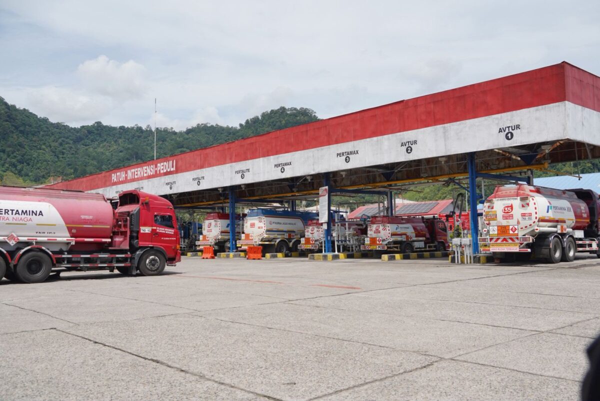 Mobil tangki Pertamina Patra Niaga. Foto:Ist