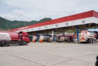 Mobil tangki Pertamina Patra Niaga. Foto:Ist