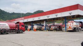Mobil tangki Pertamina Patra Niaga. Foto:Ist