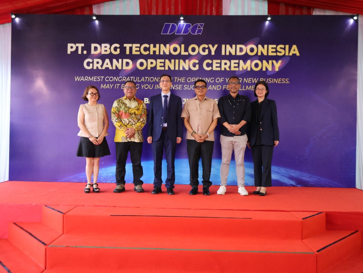 DBG Technology Co., Ltd. resmi mengoperasikan fasilitas manufaktur PT DBG Technology Indonesia di Panbil Industrial Estate, Batam, Senin (20/7/2026). Foto:Istimewa