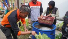 Pertamina Patra Niaga Regional Sumbagut memanfaatkan peringatan Hari Anak Nasional 2026 untuk menanamkan kepedulian terhadap lingkungan kepada anak-anak. Foto:Istimewa