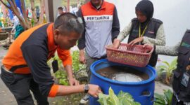 Pertamina Patra Niaga Regional Sumbagut memanfaatkan peringatan Hari Anak Nasional 2026 untuk menanamkan kepedulian terhadap lingkungan kepada anak-anak. Foto:Istimewa