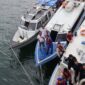 Imigrasi Batam memperketat pengawasan di jalur laut internasional melalui operasi gabungan yang menyasar dua kapal berbendera asing di perairan Sekupang dan Batu Ampar, Rabu (22/7/2026). Foto:Istimewa