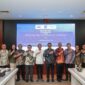 Kepala BP Batam Amsakar Achmad dan Bos Panbil Group Johanes Kennedy Aritonang serta Direktur Utama PLN Batam Kwin Fo saat MoU pengembangan KEK Tanjung Sauh di BP Batam, Kamis (23/7/2026). Foto:Humas BP Batam