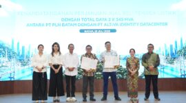 PLN Batam dan PJBTL teken MoU. Foto:Ist