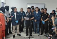 Badan Narkotika Nasional (BNN) RI bersama Direktorat Jenderal Bea dan Cukai membongkar jaringan penyelundupan narkotika internasional di Batam, Kepulauan Riau, Jumat (31/7/2026). Foto:Elin/matapedia
