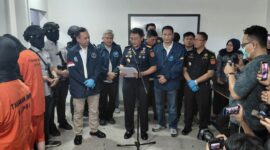 Badan Narkotika Nasional (BNN) RI bersama Direktorat Jenderal Bea dan Cukai membongkar jaringan penyelundupan narkotika internasional di Batam, Kepulauan Riau, Jumat (31/7/2026). Foto:Elin/matapedia