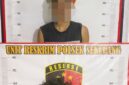 Terduga pelaku saat diamankan Polsek Sekupang. Foto:Istimewa