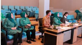Beragam karya yang mengangkat program, inovasi, dan aktivitas PKK dipresentasikan dalam proses penjurian di Museum Raja Ali Haji, Senin (6/7/2026). Foto:Diskominfo Batam