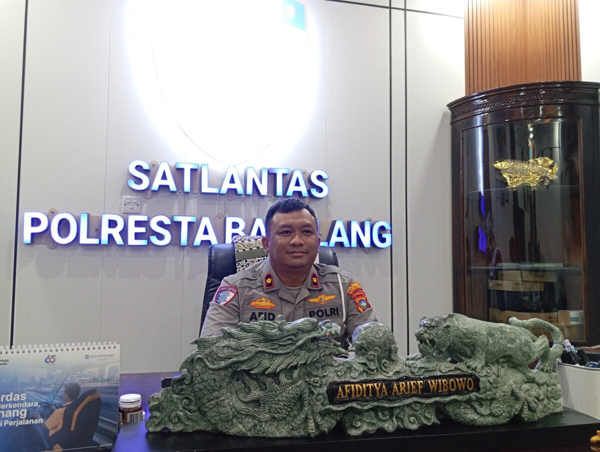 Kasat Lantas Polresta Barelang, Kompol Afiditya Arief Wibowo. Foto:Rega/matapedia