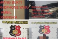 Terduga pelaku pencurian HP ditangkap Polsek Sagulung. Foto:Ist