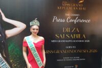 Miss Grand Kepulauan Riau Dilza Salsabila. Foto:Rega/matapedia