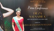 Miss Grand Kepulauan Riau Dilza Salsabila. Foto:Rega/matapedia