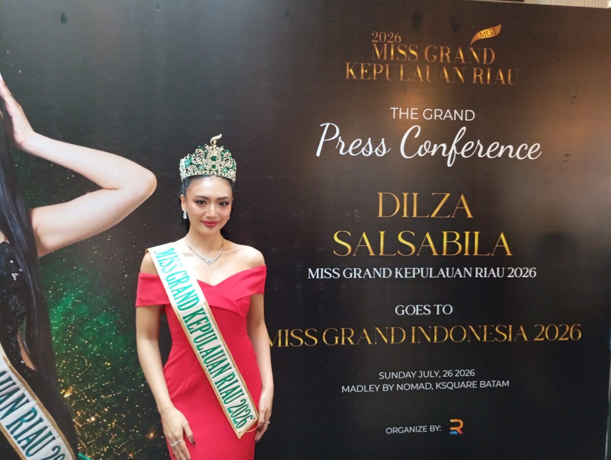 Miss Grand Kepulauan Riau Dilza Salsabila. Foto:Rega/matapedia
